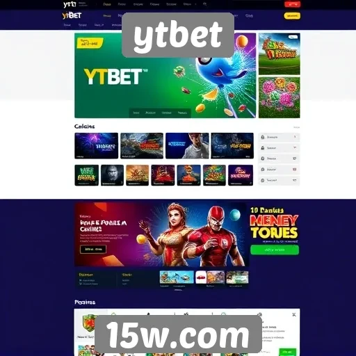 Análise da interface do usuário do site ytbet